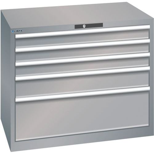 Armoire Gris Pigeon 1023x725x850 Avec 5 Tir. 75kg