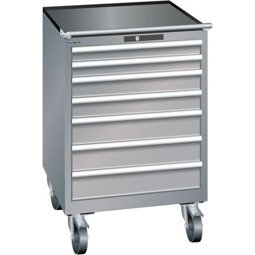 Armoire Gris Pigeon 717x725x1112 Avec 7 Tir. 75kg