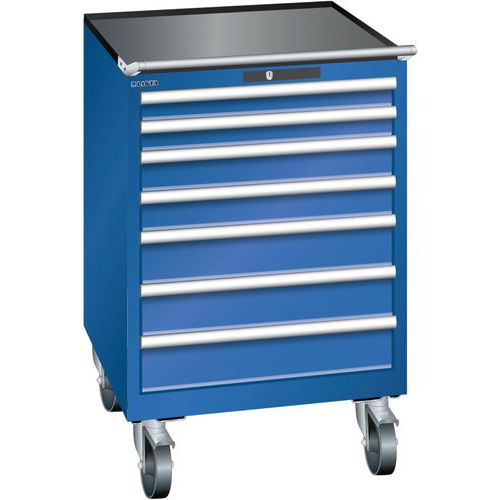 Armoire Bleu Sécu. 717x725x1112 Avec 7 Tir. 75kg