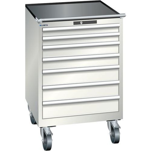 Armoire Blanc Gris 717x725x1112 Avec 7 Tir. 75kg