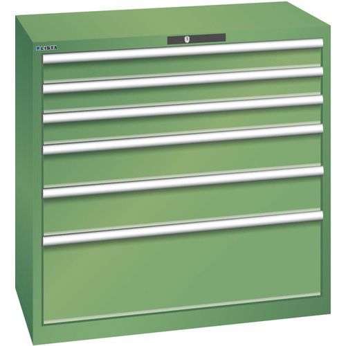 Armoire Vert 1023x572x1000 Avec 6 Tir. 200kg _ 78.756.030