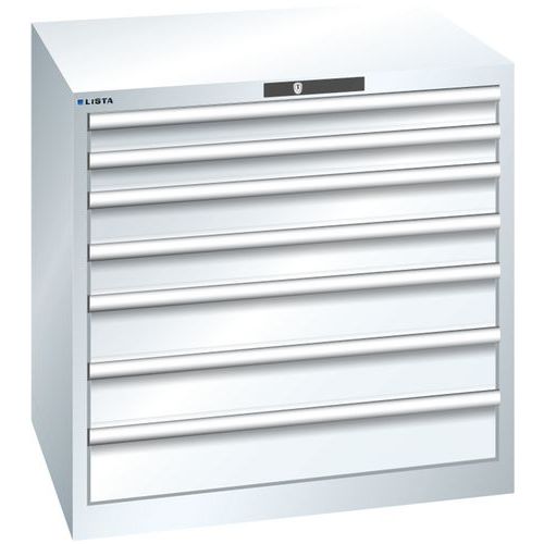 Armoire Blanc Pur 870x725x850 Avec 7 Tir. 75kg _ 78.690.110