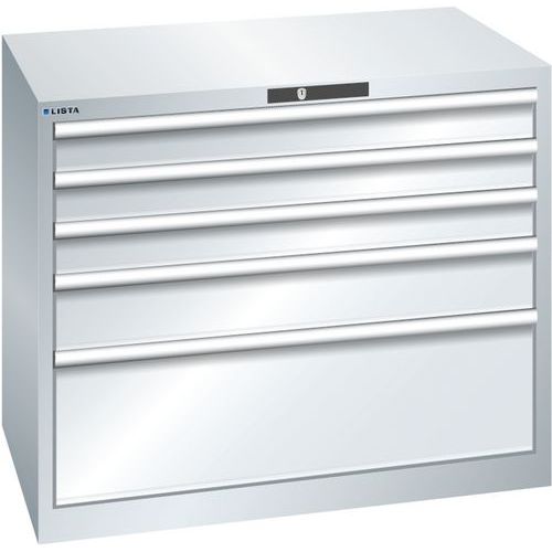 Armoire Gris Clair 1023x725x850 Avec 5 Tir. 200kg