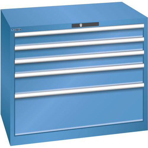 Armoire Bleu Cap. 1023x725x850 Avec 5 Tir. 200kg