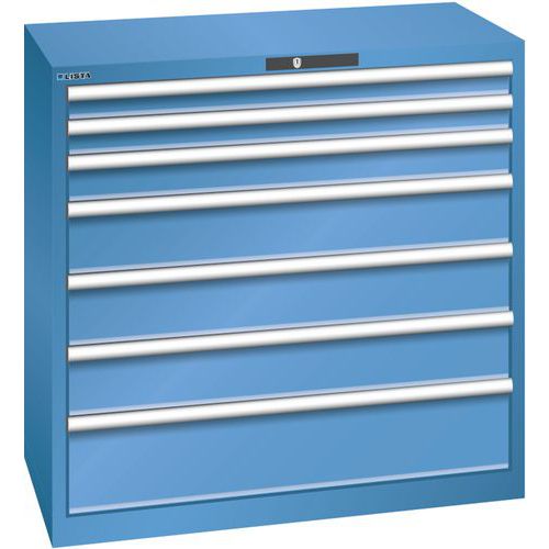 Armoire Bleu Cap. 1023x572x1000 Avec 7 Tir. 75kg