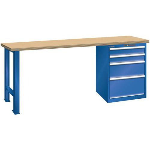 Ã‰tablis Bleu Sécu. 2000x800x850 Cap. 1000kg Et 4 Tir. 75kg