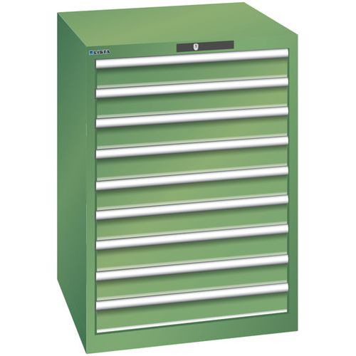 Armoire Vert 717x725x1000 Avec 9 Tir. 75kg _ 78.648.030