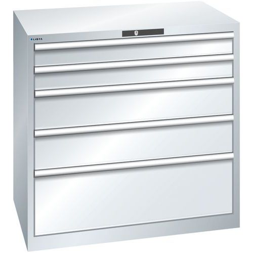 Armoire Gris Clair 1023x725x1000 Avec 5 Tir. 75kg