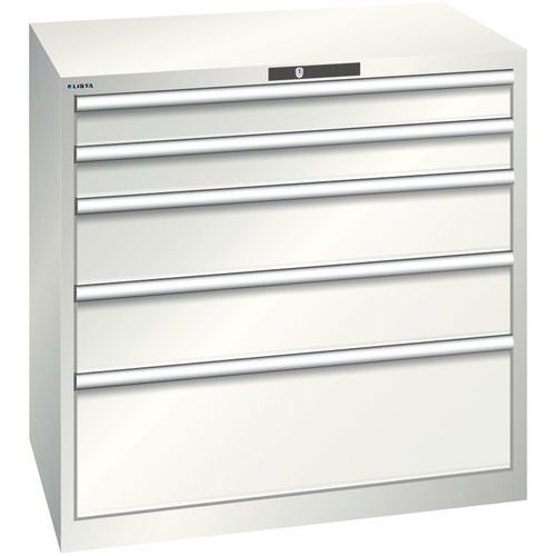Armoire Blanc Gris 1023x725x1000 Avec 5 Tir. 75kg