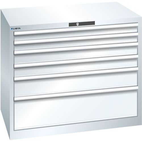 Armoire Blanc Pur 1023x725x850 Avec 6 Tir. 75kg _ 78.800.110