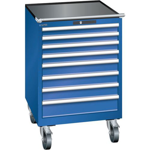 Armoire Bleu Sécu. 717x725x1112 Avec 8 Tir. 75kg