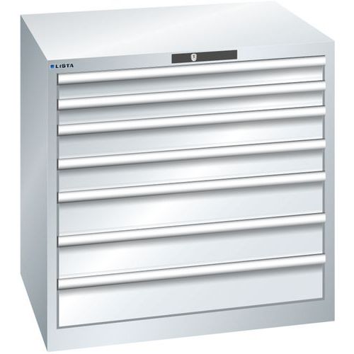 Armoire Gris Clair 870x725x850 Avec 7 Tir. 200kg