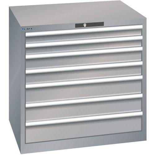 Armoire Gris Pigeon 870x725x850 Avec 7 Tir. 200kg