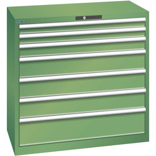 Armoire Vert 1023x572x1000 Avec 7 Tir. 200kg _ 78.760.030