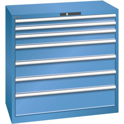 Armoire Bleu Cap. 1023x572x1000 Avec 7 Tir. 200kg