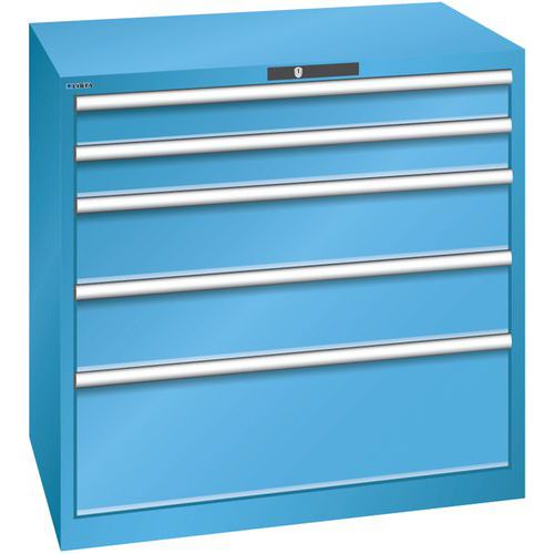 Armoire Bleu Clair 1023x725x1000 Avec 5 Tir. 200kg