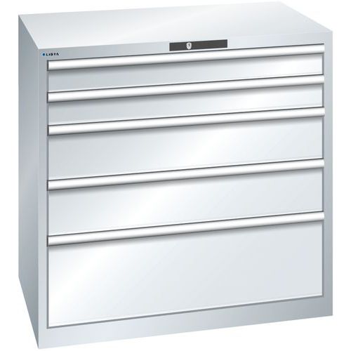 Armoire Gris Clair 1023x725x1000 Avec 5 Tir. 200kg