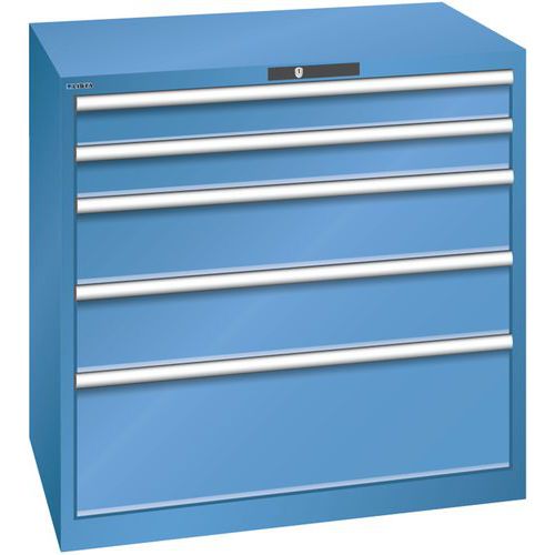 Armoire Bleu Cap. 1023x725x1000 Avec 5 Tir. 200kg