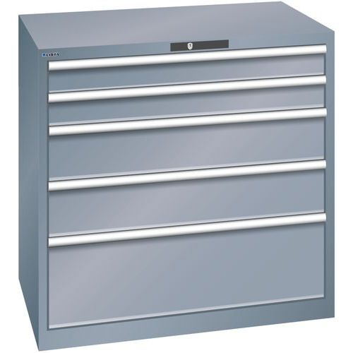 Armoire Gris 1023x725x1000 Avec 5 Tiroirs 200kg _ 79.392.050