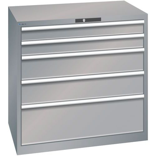 Armoire Gris Pigeon 1023x725x1000 Avec 5 Tir. 200kg