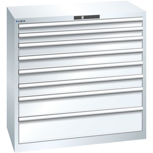 Armoire Blanc Pur 1023x572x1000 Avec 8 Tir. 75kg