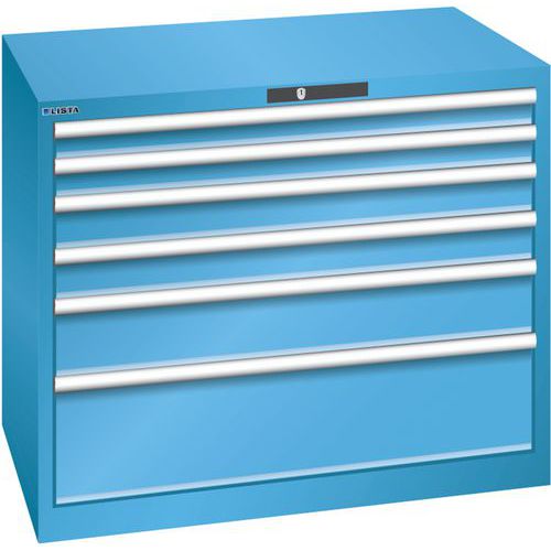 Armoire Bleu Clair 1023x725x850 Avec 6 Tir. 200kg