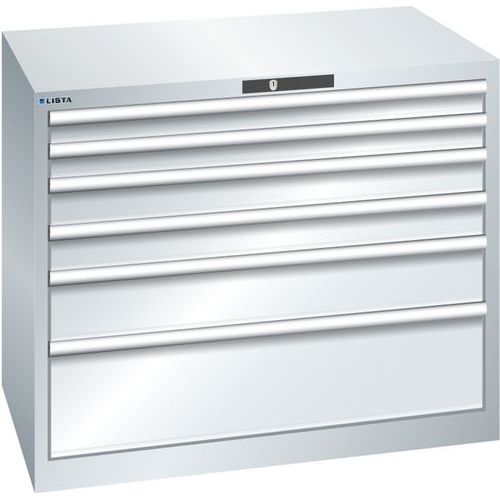 Armoire Gris Clair 1023x725x850 Avec 6 Tir. 200kg