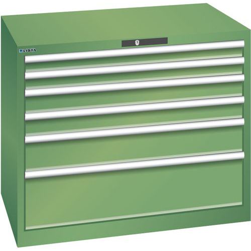 Armoire Vert 1023x725x850 Avec 6 Tir. 200kg _ 78.802.030