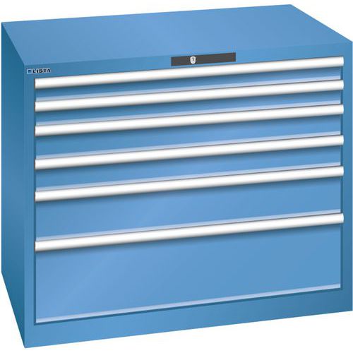 Armoire Bleu Cap. 1023x725x850 Avec 6 Tir. 200kg