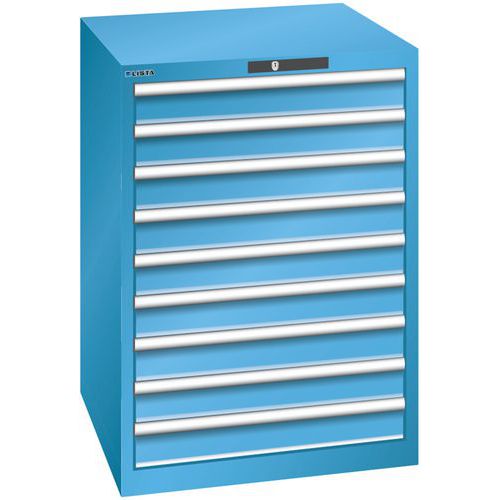 Armoire Bleu Clair 717x725x1000 Avec 9 Tir. 200kg