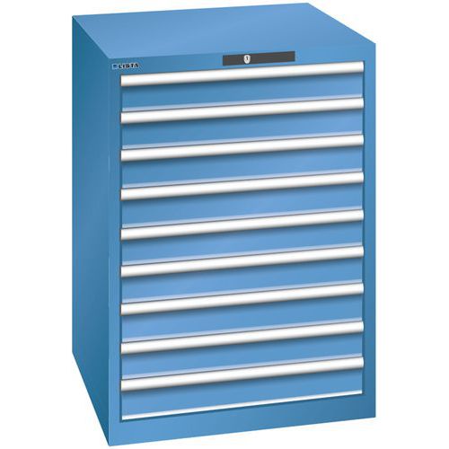 Armoire Bleu Cap. 717x725x1000 Avec 9 Tir. 200kg