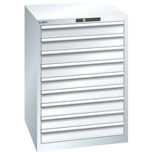 Armoire Blanc Pur 717x725x1000 Avec 9 Tir. 200kg