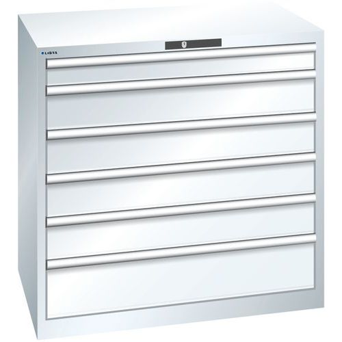 Armoire Blanc Pur 1023x725x1000 Avec 6 Tir. 75kg