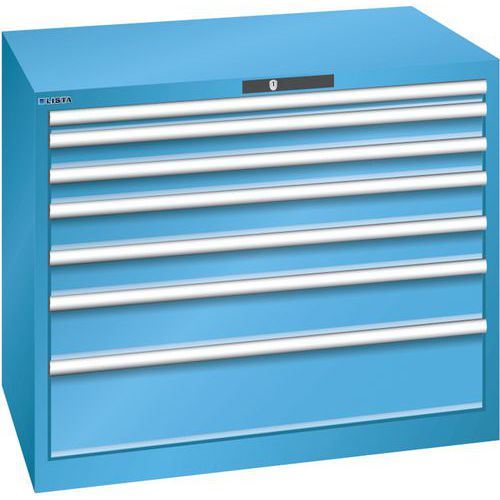 Armoire Bleu Clair 1023x725x850 Avec 7 Tir. 75kg