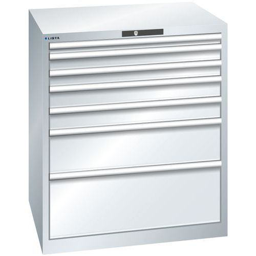 Armoire Gris Clair 870x725x1000 Avec 7 Tir. 200kg