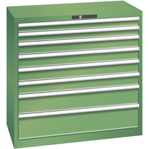 Armoire Vert 1023x572x1000 Avec 8 Tir. 200kg _ 78.764.030