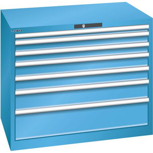 Armoire Bleu Clair 1023x725x850 Avec 7 Tir. 75kg