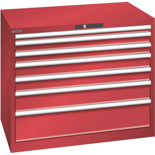 Armoire Rouge 1023x725x850 Avec 7 Tir. 75kg _ 78.806.070