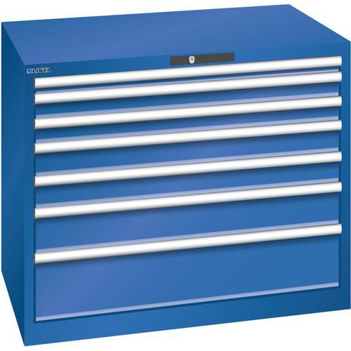 Armoire Bleu Sécu. 1023x725x850 Avec 7 Tir. 75kg