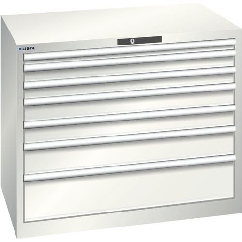 Armoire Blanc Gris 1023x725x850 Avec 7 Tir. 75kg