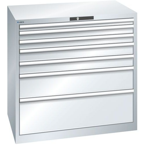 Armoire Gris Clair 1023x725x1000 Avec 7 Tir. 75kg