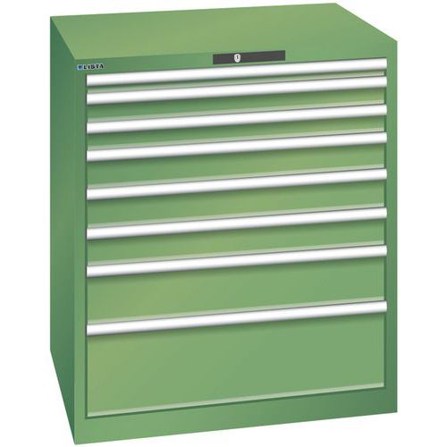 Armoire Vert 870x725x1000 Avec 8 Tir. 200kg _ 78.700.030
