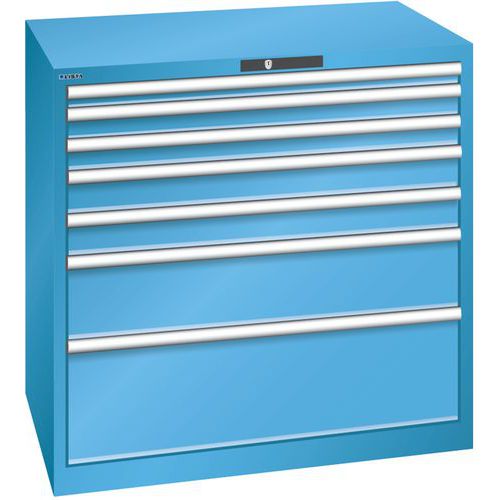 Armoire Bleu Clair 1023x725x1000 Avec 7 Tir. 75kg