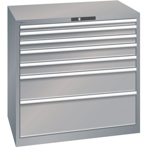 Armoire Gris Pigeon 1023x725x1000 Avec 7 Tir. 75kg