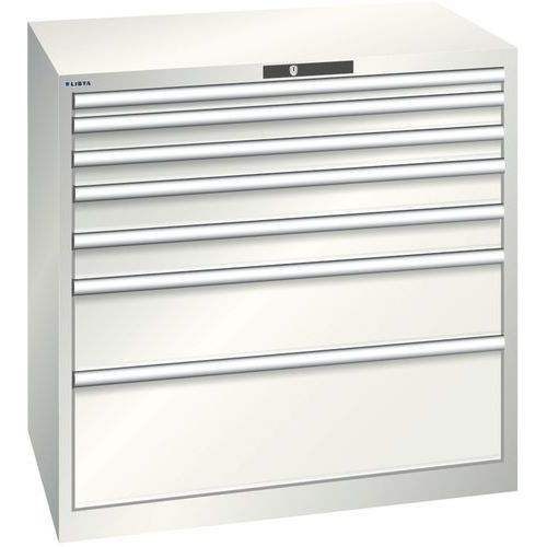 Armoire Blanc Gris 1023x725x1000 Avec 7 Tir. 75kg