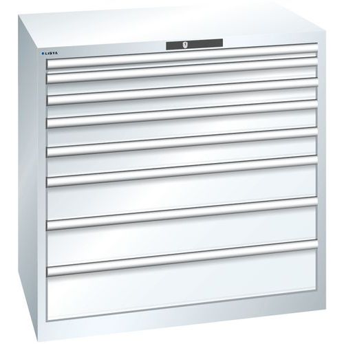 Armoire Blanc Pur 1023x725x1000 Avec 8 Tir. 75kg