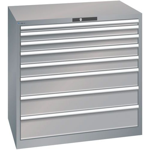 Armoire Gris Pigeon 1023x725x1000 Avec 8 Tir. 75kg