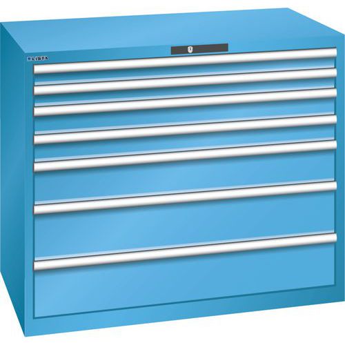 Armoire Bleu Clair 1193x725x1000 Avec 7 Tir. 75kg