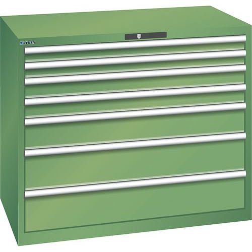 Armoire Vert 1193x725x1000 Avec 7 Tir. 75kg _ 78.826.030