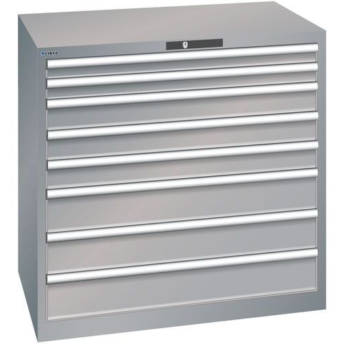 Armoire Gris Pigeon 1023x725x1000 Avec 8 Tir. 200kg